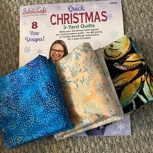 3-yard Quilt Fabric and Book